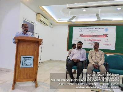 ONE DAY SEMINAR ON 