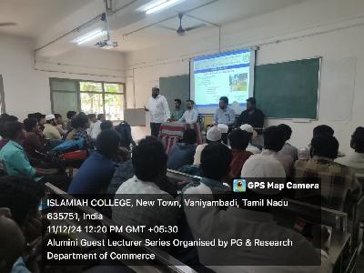 ALUMNI GUEST LECTURE SERIES