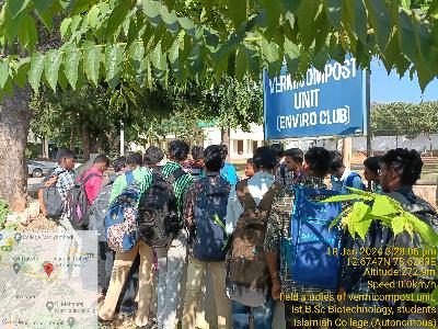 Field Studies of Vermicompost Unit